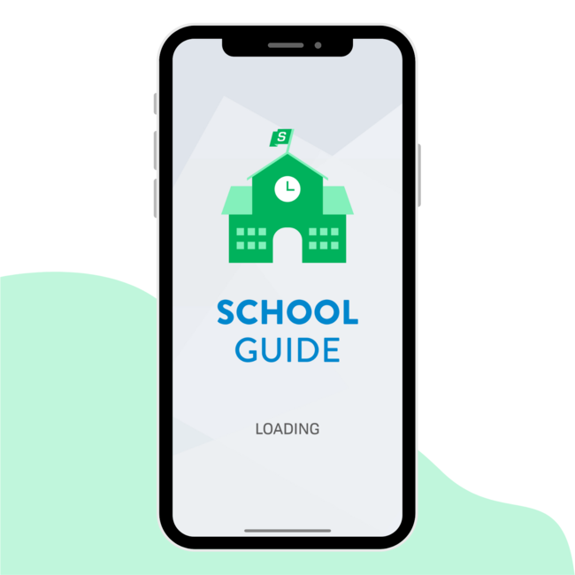 SchoolGuide Load Screen.